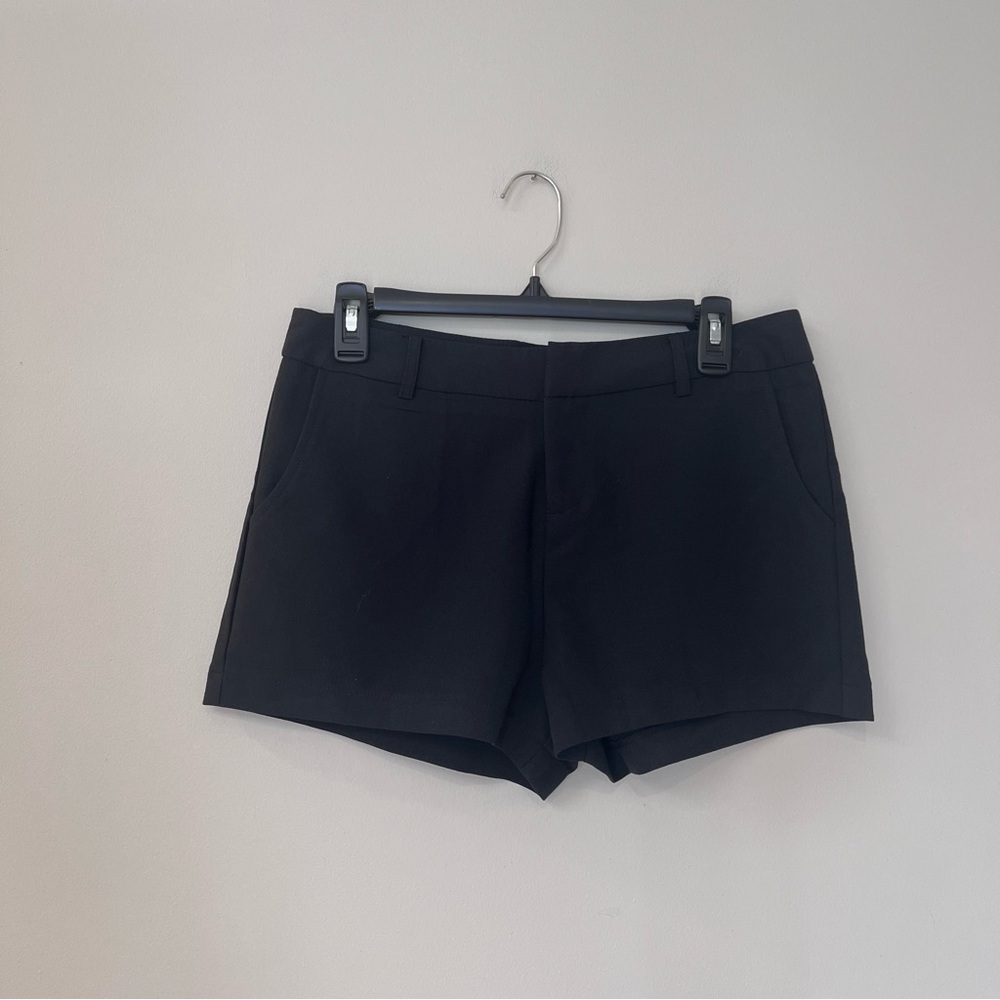 Mine Black High Waisted Shorts NWOT